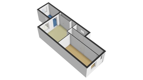 Floorplan - Marthinus Steynstraat 68, 3312 EN Dordrecht
